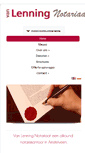Mobile Screenshot of amstelveennotaris.nl